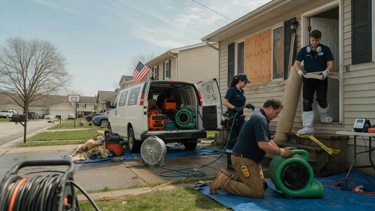 Water Damage Restoration in Marceline, MO near me